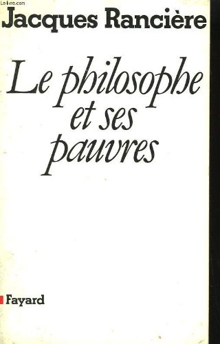 le philosophe et ses pauvres