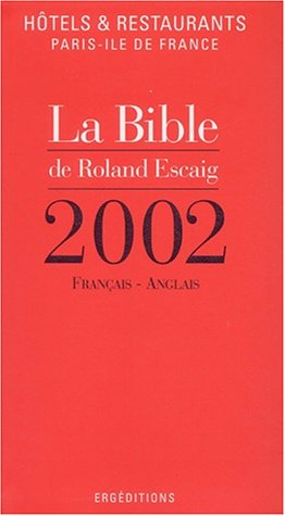 hotels restaurants paris ile de france, 2002
