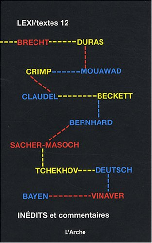 Lexi-textes : inédits et commentaires. Vol. 12
