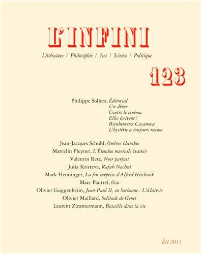 Infini (L'), n° 123