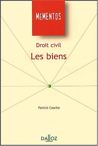 Droit civil, les biens