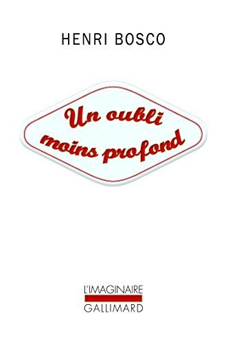 Un oubli moins profond : souvenirs