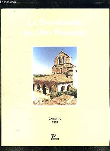 cahiers de la sauvegarde de l'art français. n  10.