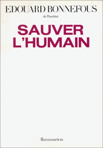 Sauver l'humain