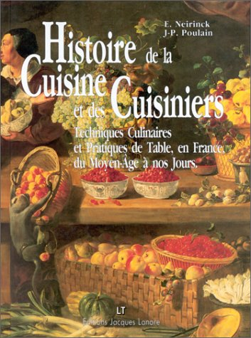 histoire de la cuisine et des cuisiniers