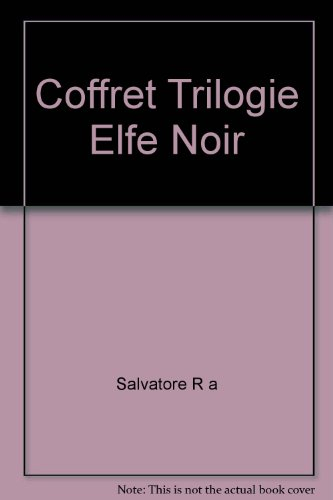 coffret trilogie elfe noir