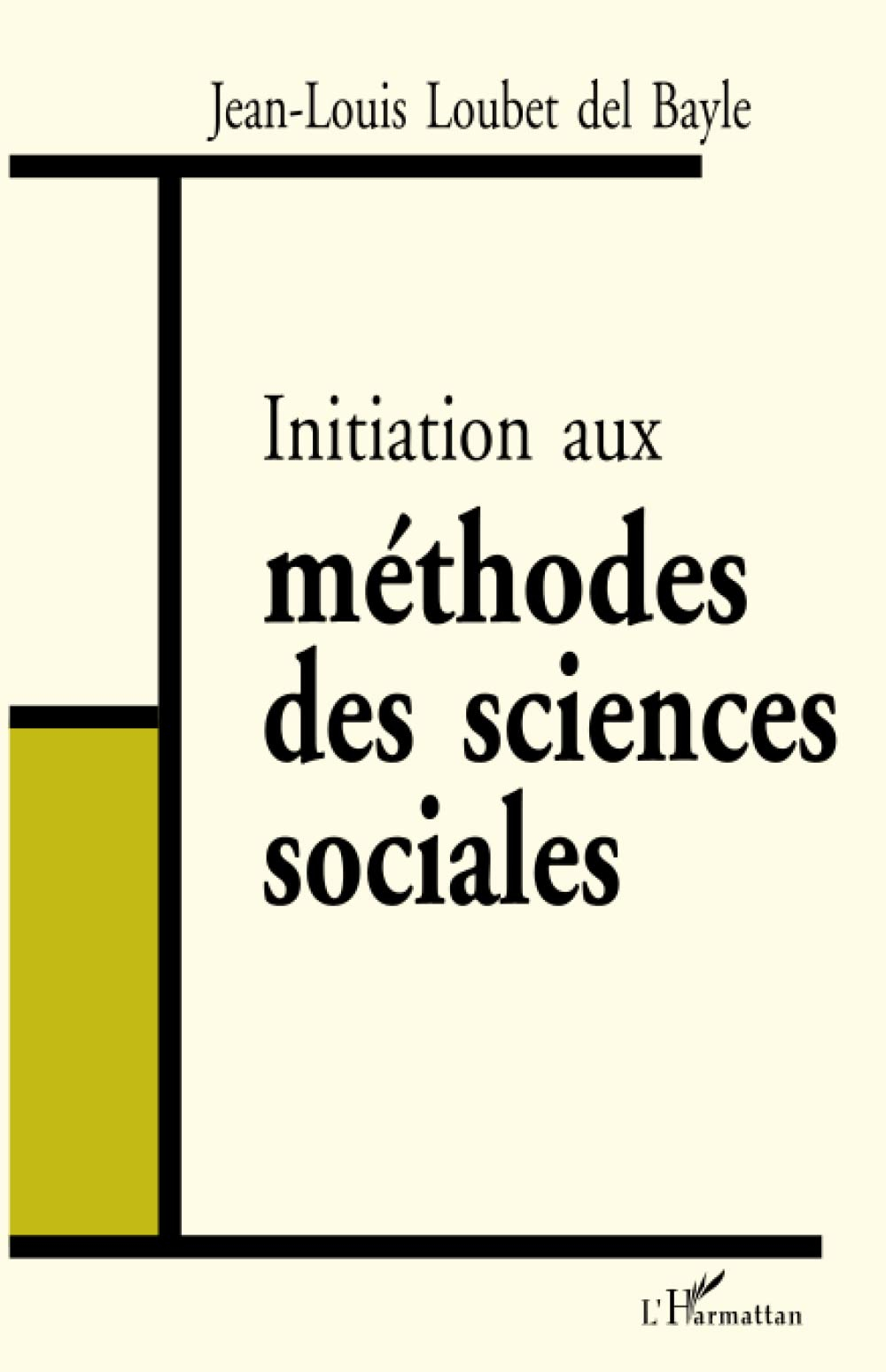 Initiation aux méthodes des sciences sociales