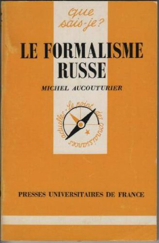 Le Formalisme russe