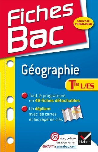 Géographie, terminale L, ES