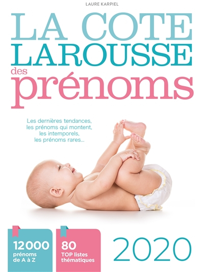 La cote Larousse des prénoms 2020