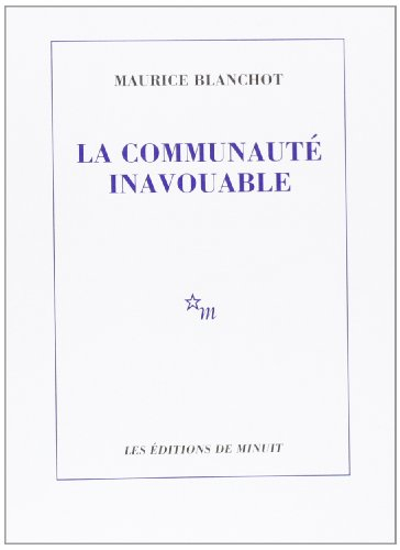 La communauté inavouable