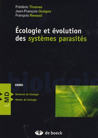 Ecologie et évolution des systèmes parasités : cours