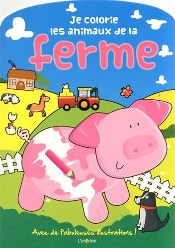 je colorie les animaux de la ferme