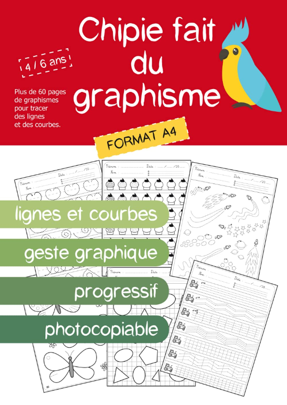 Chipie fait du graphisme