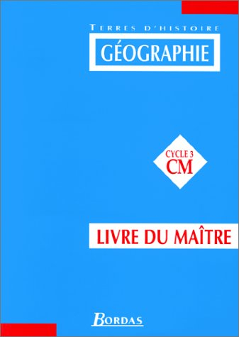 géographie : cm. livre du maître