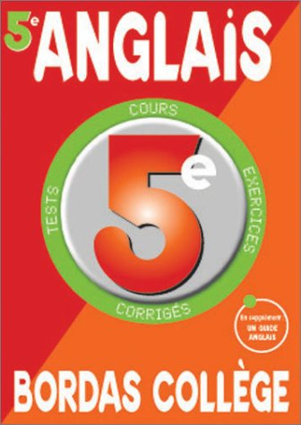 Anglais 5e