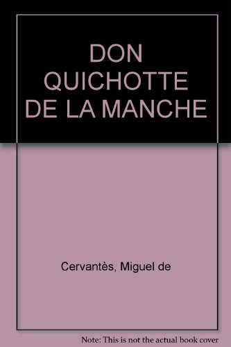 don quichotte de la manche