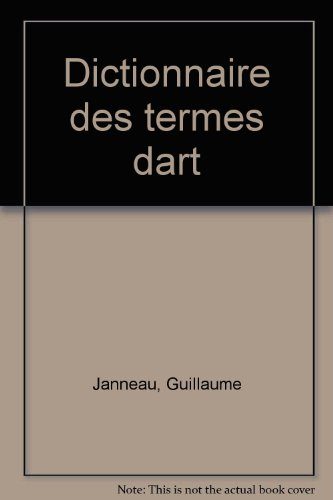 Dictionnaire des termes d'art