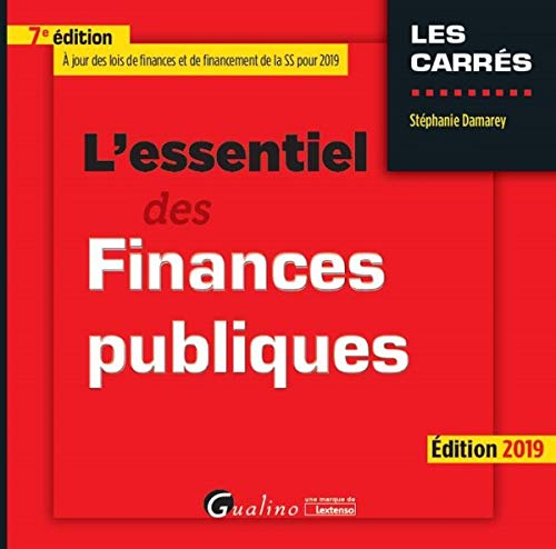 L'essentiel des finances publiques 2019