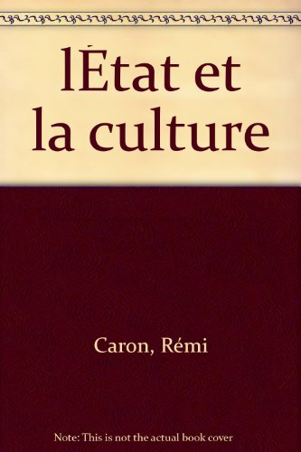L'Etat et la culture