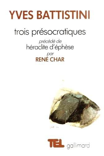 Trois présocratiques