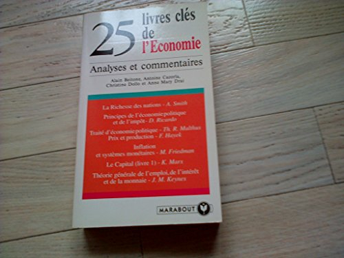 25 livres clés de l'économie