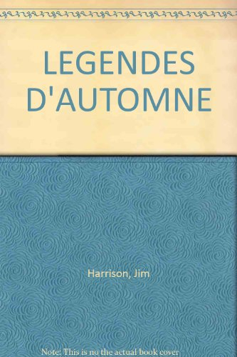 legendes d'automne