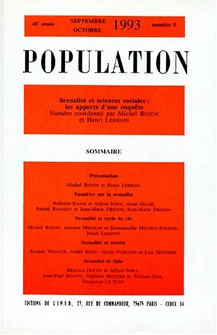 Sexualité et sciences sociales