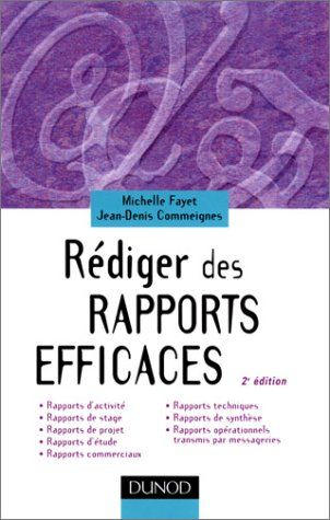 Rédiger des rapports efficaces