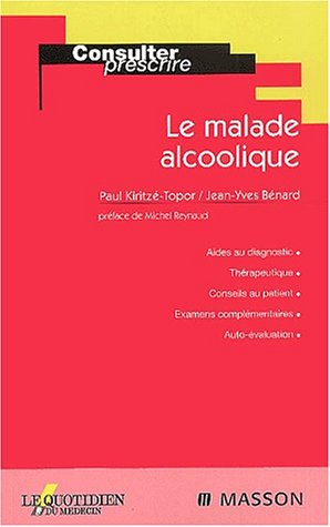 Le malade alcoolique