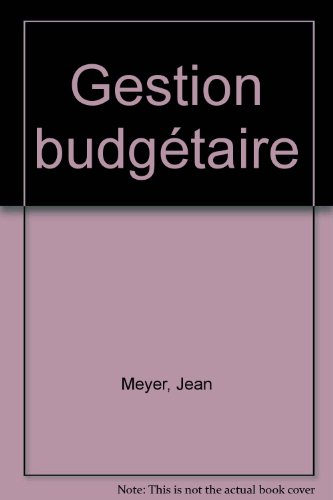 Gestion budgétaire