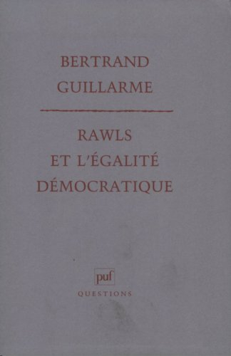 Rawls et l'égalité démocratique