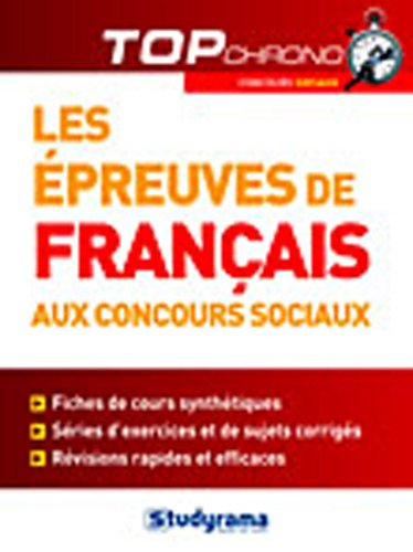 Les épreuves de français aux concours sociaux