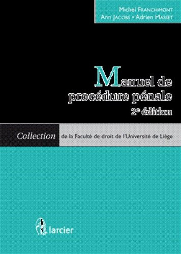 Manuel de procédure pénale