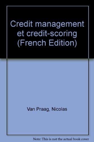 Crédit management et crédit scoring