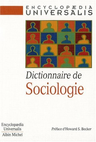 Dictionnaire de la sociologie