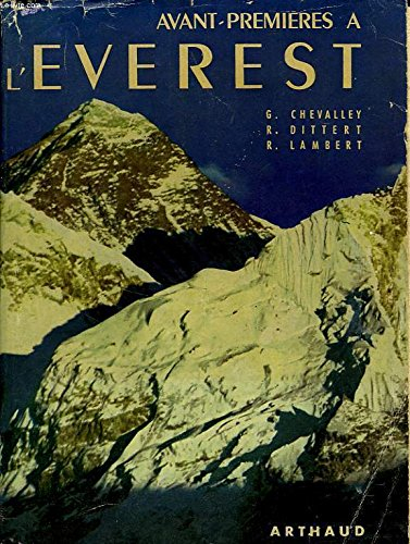 avant premieres a l'everest