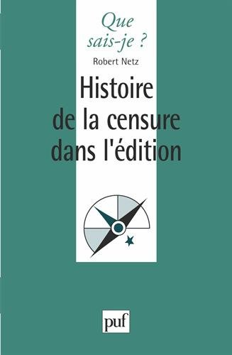 Histoire de la censure dans l'édition