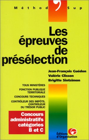 Les épreuves de présélection