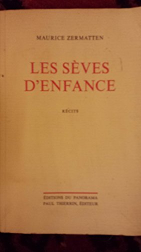 Les sèves d'enfance : récits