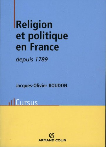 Religion et politique en France depuis 1789