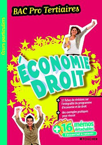 Economie-droit : bac pro tertiaires