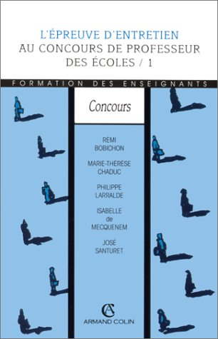 l'epreuve d'entretien au crpe    (ancienne edition)