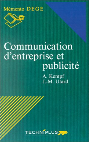 Communication d'entreprise et publicité