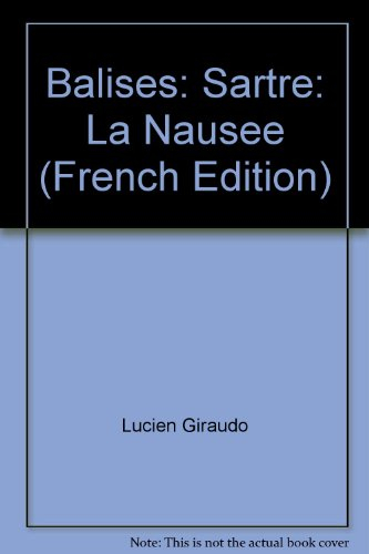 La nausée, Jean-Paul Sartre