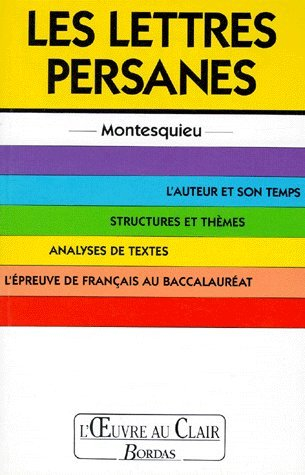 Les lettres persanes, Montesquieu