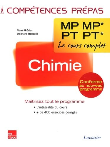 Chimie 2e année MP MP* - PT PT*