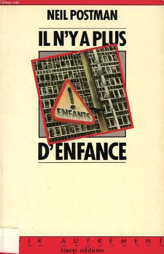 Il n'y a plus d'enfance