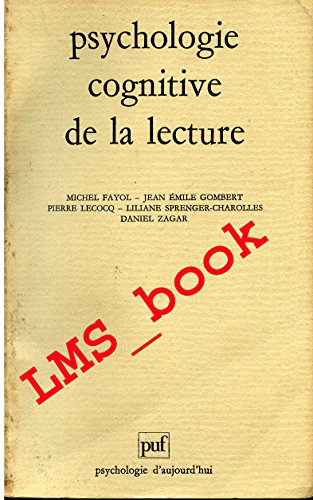 Psychologie cognitive de la lecture