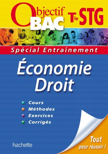 Economie droit, terminale STG